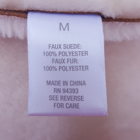 Westport 1962 Shepra Shearing Vest, Faux Suede 2 Pockets. Womans Size M - Picture 9 of 9